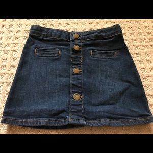 Gap kids denim skirt
